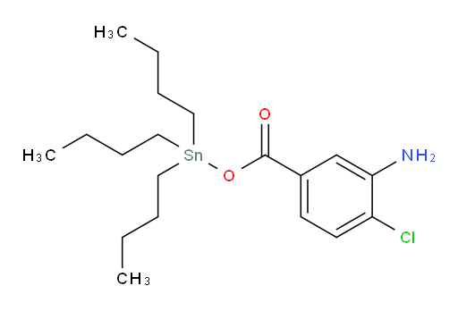tributylstannyl 3-amino-4-chlorobenzoate