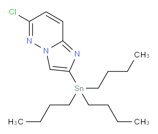 6-氯-2-(三丁基锡基)咪唑并[1,2-b]哒嗪