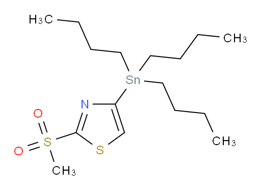 2-(甲基磺酰基)-4-(三丁基锡基)噻唑