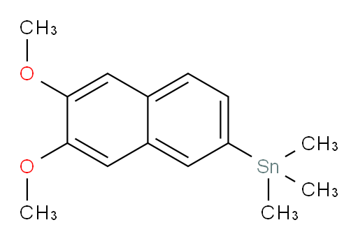 (6,7-dimethoxynaphthalen-2-yl)trimethylstannane