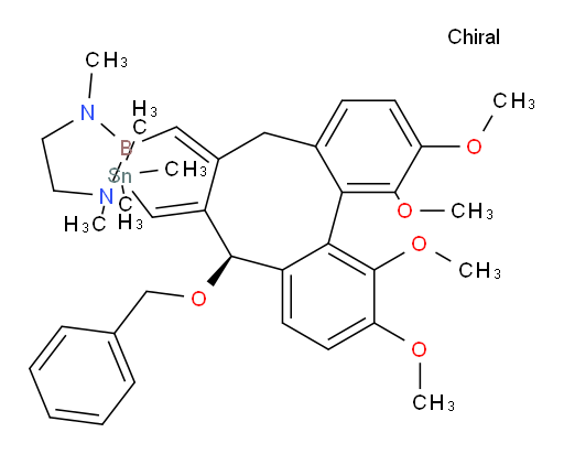 2-((Z)-((R,E)-8-(苄氧基)-1,2,11,12-四甲氧基-7-((三甲基锡基)亚甲基)-7,8-二氢二苯并[a,c][8]轮烯-6(5H)-亚基)甲基)-1,3-二甲基-1,3,2-二氮杂boroli二ne