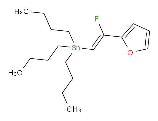 (Z)-三丁基(2-氟-2-(呋喃-2-基)乙烯基)锡烷