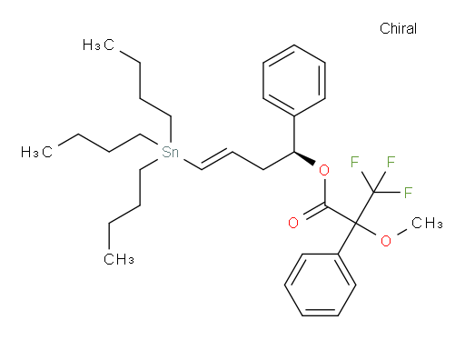 (S,E)-1-phenyl-4-(tributylstannyl)but-3-en-1-yl 3,3,3-trifluoro-2-methoxy-2-phenylpropanoate