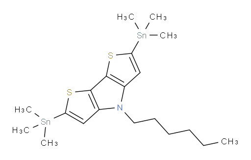 4-hexyl-2,6-bis(trimethylstannyl)-4H-dithieno[3,2-b:2',3'-d]pyrrole