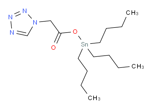 三丁基锡基 2-(1H-四氮唑-1-基)乙酸酯