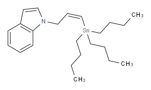 (Z)-1-(3-(tributylstannyl)allyl)-1H-indole