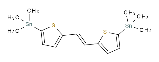 (1Z)--1,2-bis(5-(trimethylstannyl)thiophen-2-yl)ethene; (E)-1,2-bis(5-(trimethylstannyl)thiophen-2-yl)ethene