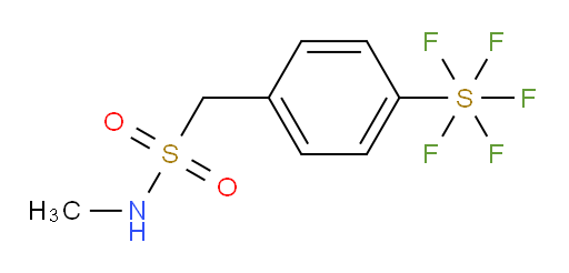 [4-[[(methylamino)sulfonyl]methyl]phenyl]sulfur pentafluoride