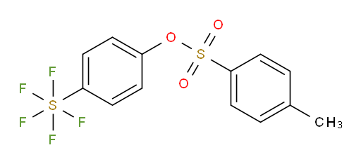 [4-[[(4-methylphenyl)sulfonyl]oxy]phenyl]sulfur pentafluoride