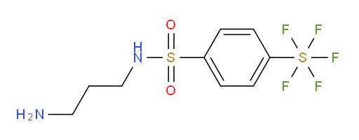 [4-[[(3-Aminopropyl)amino]sulfonyl]phenyl]sulfur pentafluoride