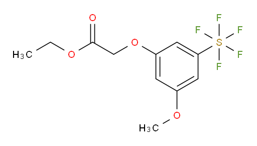 [3-(2-Ethoxy-2-oxoethoxy)-5-methoxyphenyl]sulfur pentafluoride