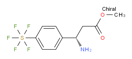 [4-[(1S)-1-Amino-3-methoxy-3-oxopropyl]phenyl]sulfur pentafluoride