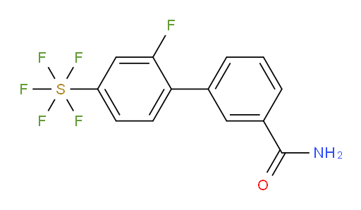 2'-fluoro-4'-(pentafluoromercapto)-biphenyl-3-carboxamide