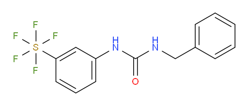 [3-[[[(phenylmethyl)amino]carbonyl]amino]phenyl]sulfur pentafluoride