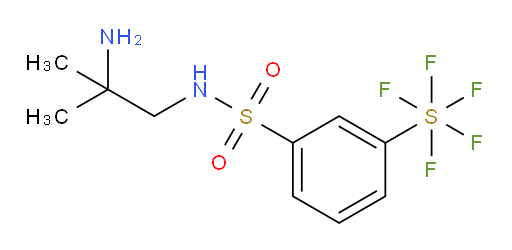 [3-[[(2-Amino-2-methylpropyl)amino]sulfonyl]phenyl]sulfur pentafluoride
