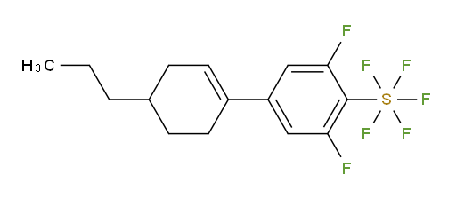 [2,6-difluoro-4-(4-propyl-1-cyclohexen-1-yl)phenyl]sulfur pentafluoride