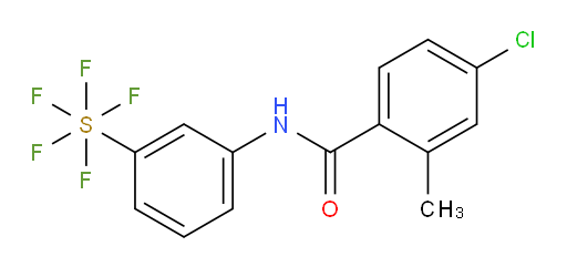 [3-[(4-Chloro-2-methylbenzoyl)amino]phenyl]sulfur pentafluoride
