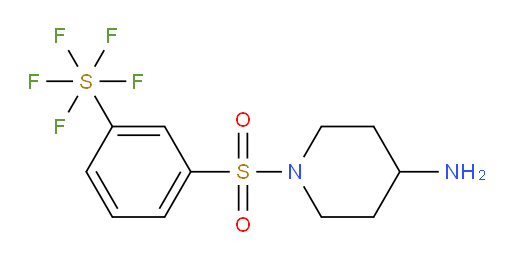 [3-[(4-Amino-1-piperidinyl)sulfonyl]phenyl]sulfur pentafluoride