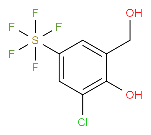 [3-Chloro-4-hydroxy-5-(hydroxymethyl)phenyl]sulfur pentafluoride