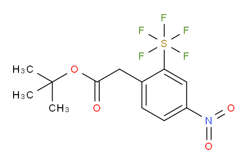 [2-[2-(1,1-Dimethylethoxy)-2-oxoethyl]-5-nitrophenyl]sulfur pentafluoride