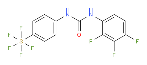 [4-[[[(2,3,4-trifluorophenyl)amino]carbonyl]amino]phenyl]sulfur pentafluoride