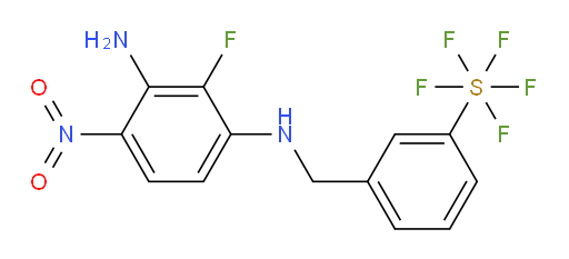 [3-[[(3-Amino-2-fluoro-4-nitrophenyl)amino]methyl]phenyl]sulfur pentafluoride