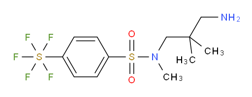 [4-[[(3-Amino-2,2-dimethylpropyl)methylamino]sulfonyl]phenyl]sulfur pentafluoride
