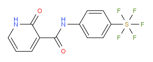 [4-[[(1,2-Dihydro-2-oxo-3-pyridinyl)carbonyl]amino]phenyl]sulfur pentafluoride