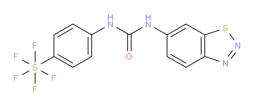 [4-[[(N-1,2,3-Benzothiadiazol-6-ylamino)carbonyl]amino]phenyl]sulfur pentafluoride