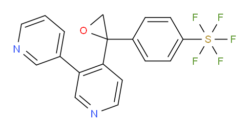 4-(2-([3,3'-bipyridin]-4-yl)oxiran-2-yl)(pentafluoromercapto)benzene
