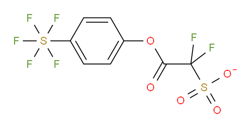 1,1-difluoro-2-(4-(pentafluoromercapto)phenoxy)-2-oxoethanesulfonate