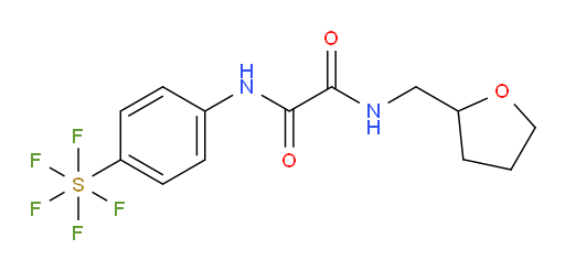 N1-(4-(pentafluoromercapto)phenyl)-N2-((tetrahydrofuran-2-yl)methyl)oxalamide