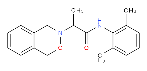 2-(1H-benzo[d][1,2]oxazin-3(4H)-yl)-N-(2,6-dimethylphenyl)propanamide