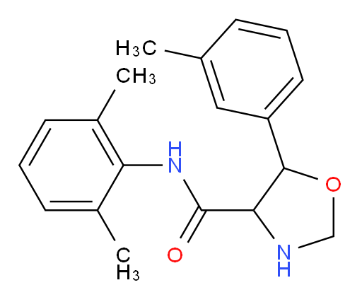 N-(2,6-dimethylphenyl)-5-(m-tolyl)oxazolidine-4-carboxamide