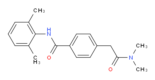 4-(2-(dimethylamino)-2-oxoethyl)-N-(2,6-dimethylphenyl)benzamide
