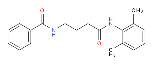 N-(4-((2,6-dimethylphenyl)amino)-4-oxobutyl)benzamide