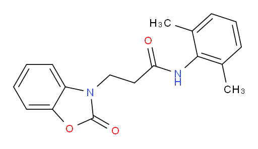 N-(2,6-dimethylphenyl)-3-(2-oxobenzo[d]oxazol-3(2H)-yl)propanamide