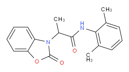 N-(2,6-dimethylphenyl)-2-(2-oxobenzo[d]oxazol-3(2H)-yl)propanamide