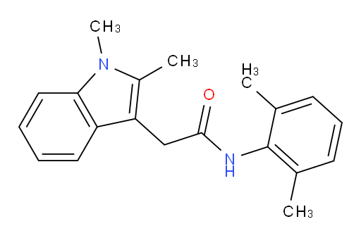 2-(1,2-dimethyl-1H-indol-3-yl)-N-(2,6-dimethylphenyl)acetamide