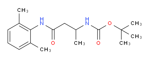 tert-butyl (4-((2,6-dimethylphenyl)amino)-4-oxobutan-2-yl)carbamate