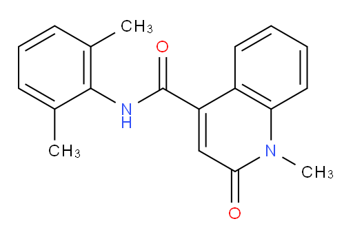 N-(2,6-dimethylphenyl)-1-methyl-2-oxo-1,2-dihydroquinoline-4-carboxamide