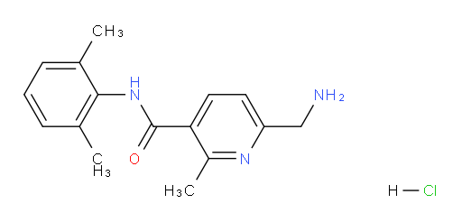 6-(aminomethyl)-N-(2,6-dimethylphenyl)-2-methylnicotinamide hydrochloride