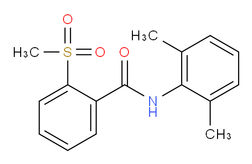 N-(2,6-dimethylphenyl)-2-(methylsulfonyl)benzamide