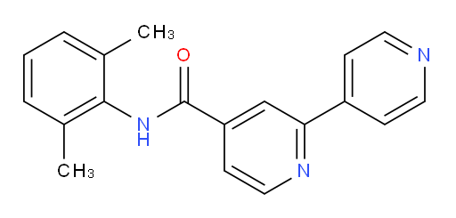 N-(2,6-dimethylphenyl)-[2,4'-bipyridine]-4-carboxamide