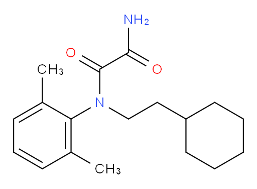 N1-(2-cyclohexylethyl)-N1-(2,6-dimethylphenyl)oxalamide