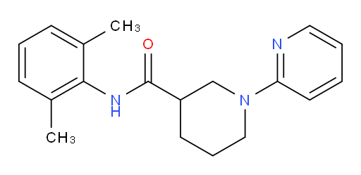 N-(2,6-dimethylphenyl)-1-(pyridin-2-yl)piperidine-3-carboxamide