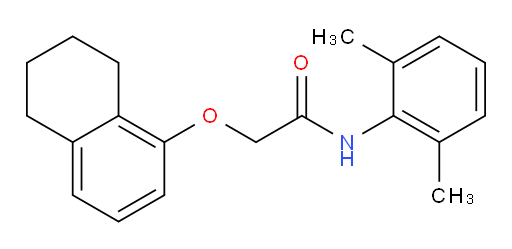 N-(2,6-dimethylphenyl)-2-((5,6,7,8-tetrahydronaphthalen-1-yl)oxy)acetamide