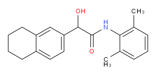 N-(2,6-dimethylphenyl)-2-hydroxy-2-(5,6,7,8-tetrahydronaphthalen-2-yl)acetamide