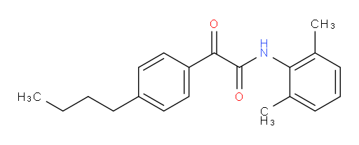 2-(4-butylphenyl)-N-(2,6-dimethylphenyl)-2-oxoacetamide