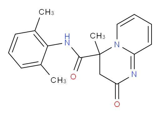N-(2,6-dimethylphenyl)-4-methyl-2-oxo-3,4-dihydro-2H-pyrido[1,2-a]pyrimidine-4-carboxamide